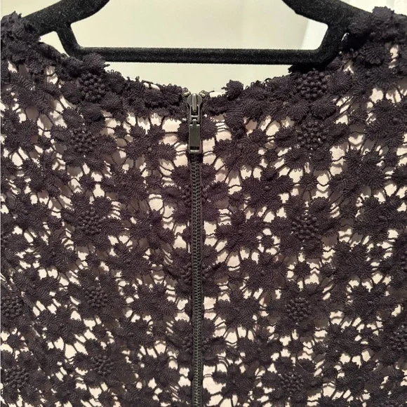 Elie Tahari Black Floral Lace Midi Dress - Picture 5 of 5